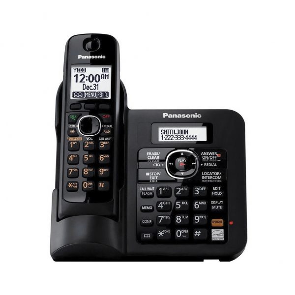 گوشی تلفن بی‌سیم پاناسونیک مدل Panasonic-KX-TG3821BX ساخت مالزی