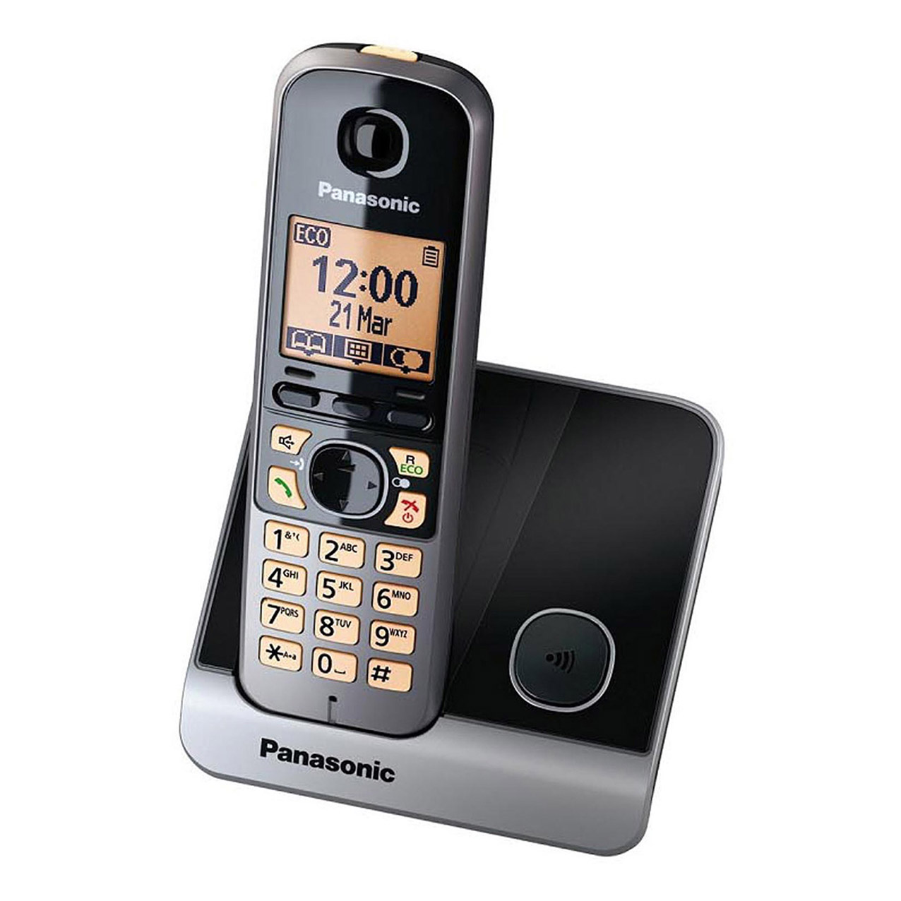 گوشی تلفن بی‌سیم پاناسونیک مدل Panasonic-KX-TG6711
