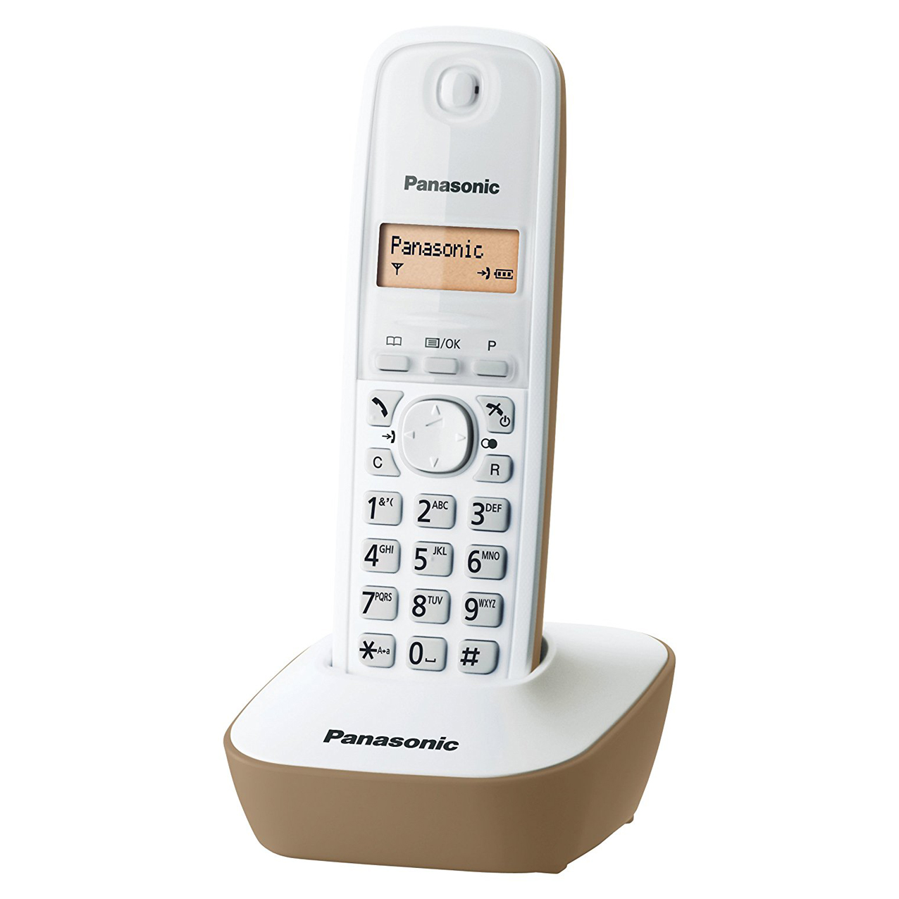 گوشی تلفن بی‌سیم پاناسونیک مدل KX-TG1611SPH سفید