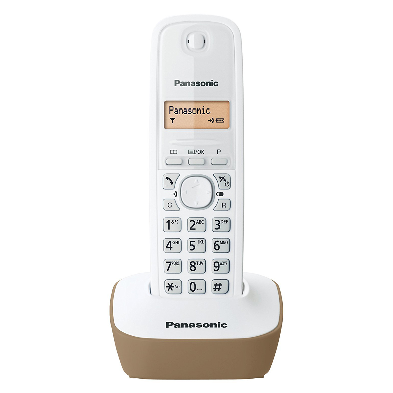 گوشی تلفن بی‌سیم پاناسونیک مدل KX-TG1611SPH سفید