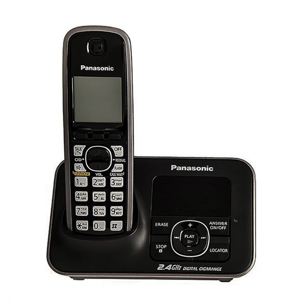 گوشی تلفن بی‌سیم پاناسونیک مدل Panasonic-KX-TG3721 ساخت مالزی