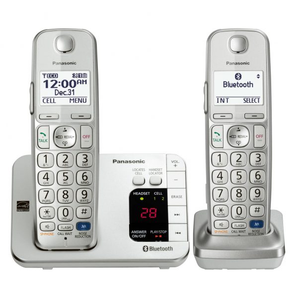 گوشی تلفن بی‌سیم پاناسونیک مدل Panasonic-KX-TGE262 ساخت مالزی