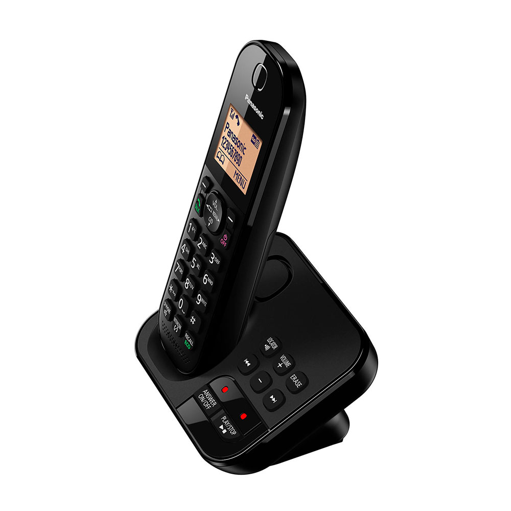 گوشی تلفن بی‌سیم پاناسونیک مدل Panasonic-KX-TGC422 | نما کنار