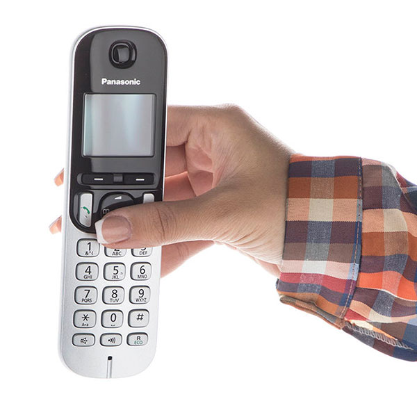گوشی تلفن بی‌سیم پاناسونیک مدل Panasonic-KX-TGC210 | اندازه