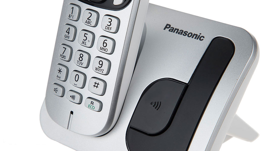 گوشی تلفن بی‌سیم پاناسونیک مدل Panasonic-KX-TGC210 | کی پد