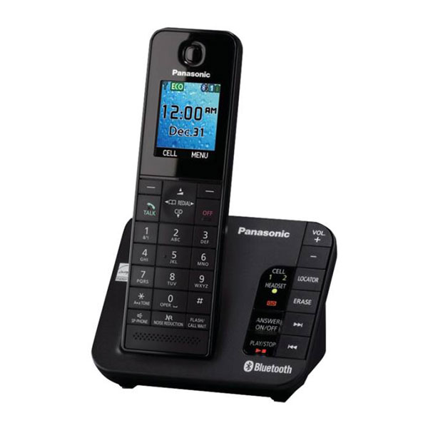 گوشی تلفن بی‌سیم پاناسونیک مدل Panasonic-KX-TGH260