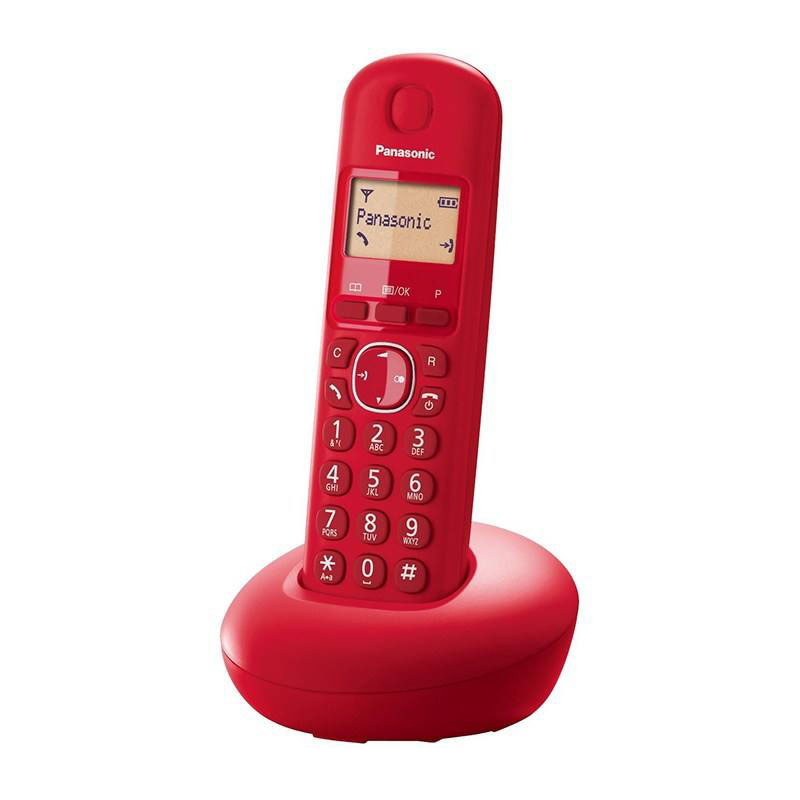گوشی تلفن بی‌سیم پاناسونیک مدل KX-TGB210 | قرمز