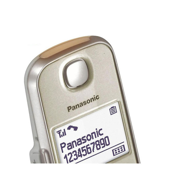 گوشی تلفن بی‌سیم پاناسونیک مدل Panasonic-KX-TGE210 | صفحه نمایش