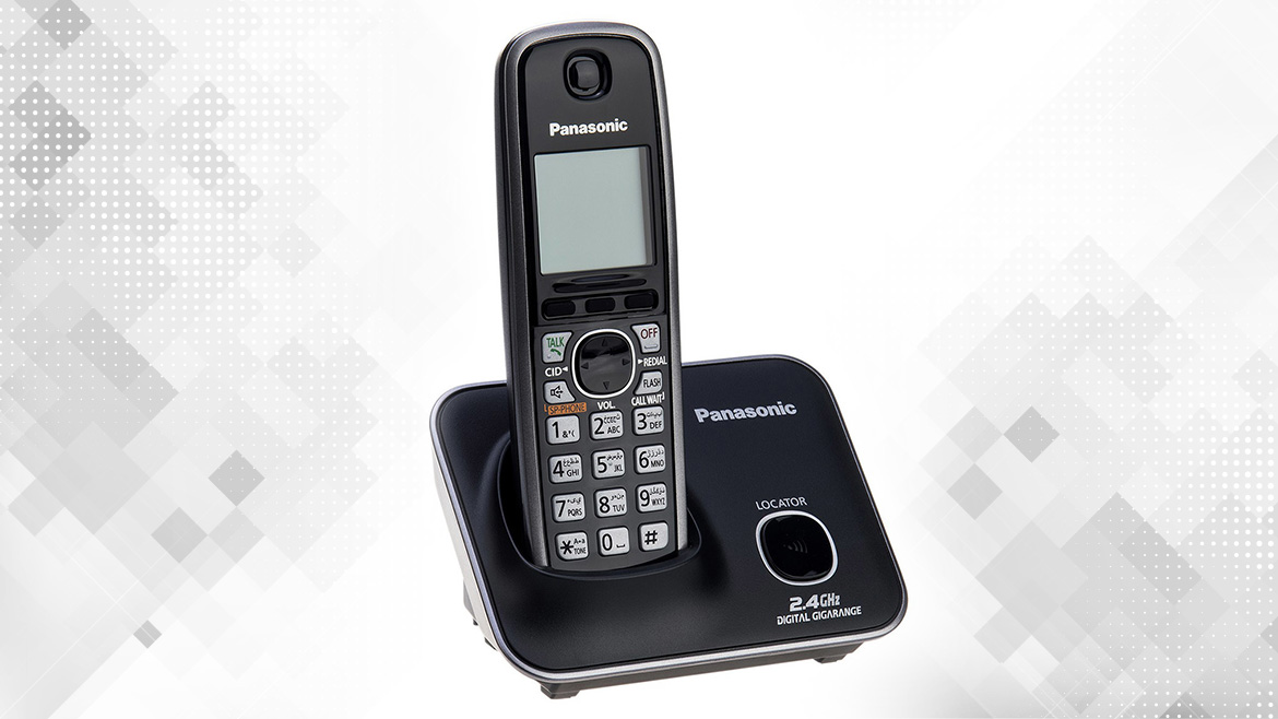 گوشی تلفن بی‌سیم پاناسونیک مدل KX-TG3711