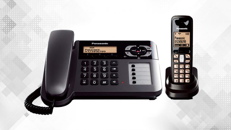 گوشی تلفن بی‎سیم پاناسونیک مدل KX-TG6461